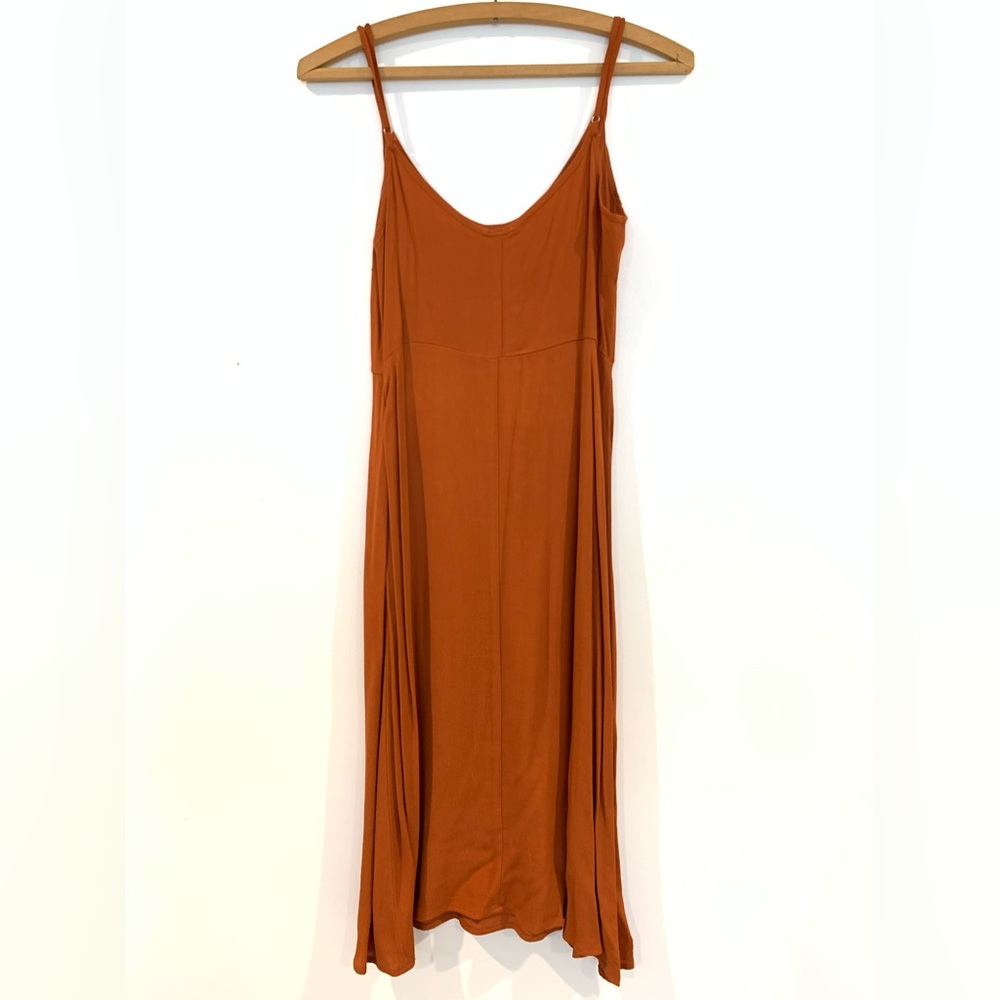 Pumpkin Spice Midi Dress